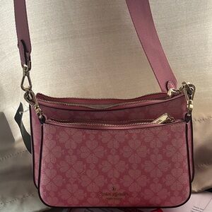Kate Spade ♠️ spade flower 🌺 Crossbody Duet Bag